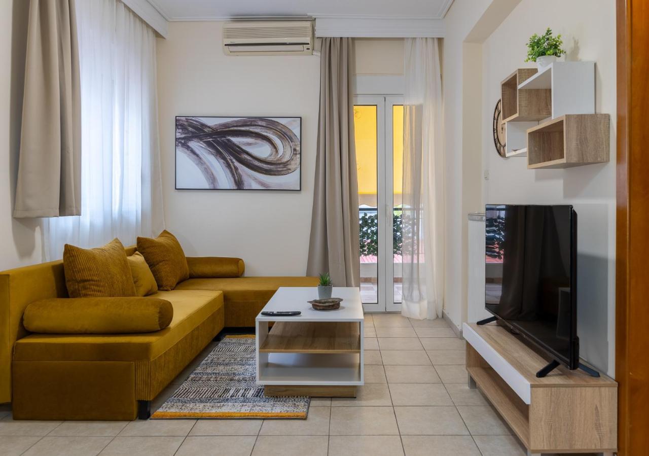Cozy Family Apartment Larissa Exterior photo